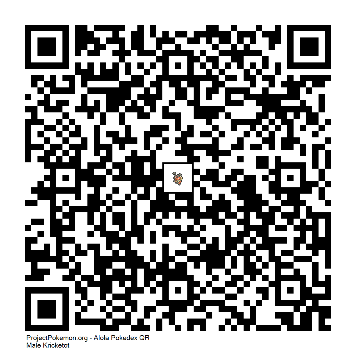 Cdigo QR de Kricketot
